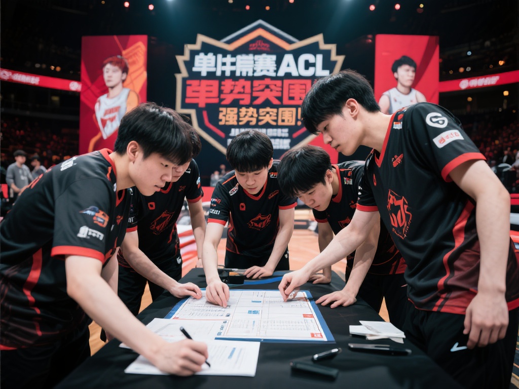 ACL对战精彩速递:单淘赛制,力争不做首轮出局队! 某届ACL比赛中,一支实力稍显劣势的队伍