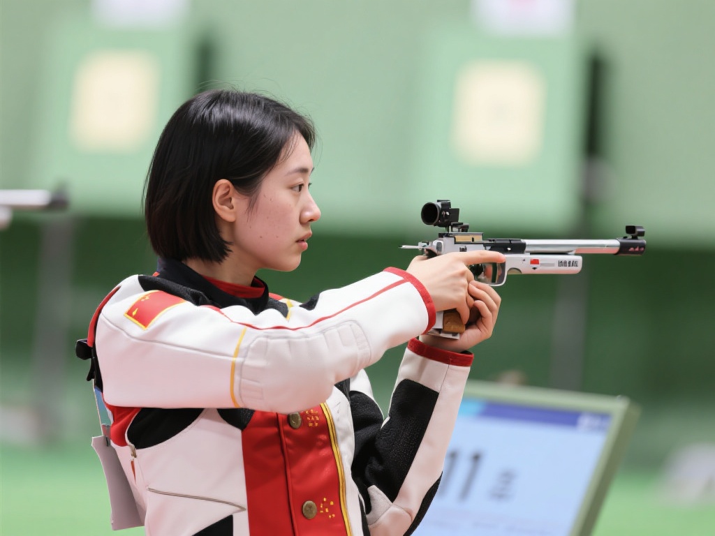 精准技术与强大心理双重结合
在运动射击